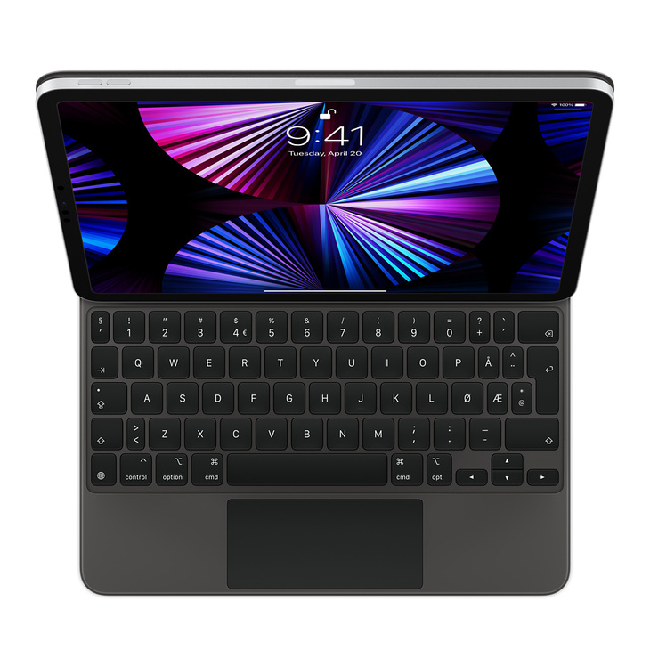Magic Keyboard till iPad Pro 11 tum och iPad Air – NORSKT - svart