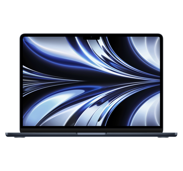 MacBook Air 13-tum, M2-chip 8-core, grafik 10-core, 16GB RAM, 512GB SSD, Midnatt