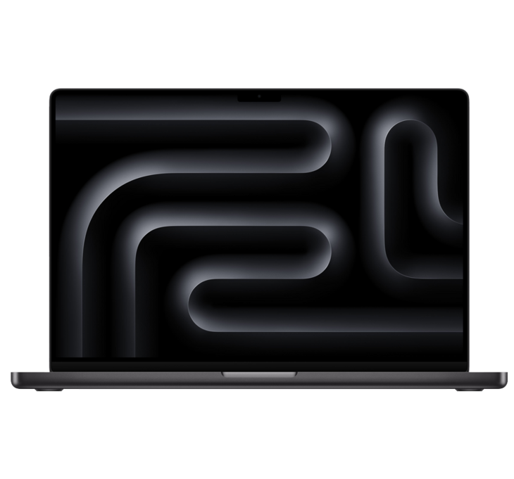 MacBook Pro 16-tum, M3 Pro 12-core, grafik 18-core, 36GB, 1TB SSD, Rymdsvart - Amerikanskt tangentbord US