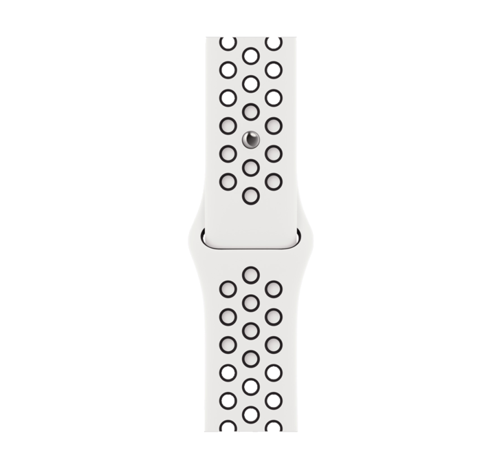 Apple Watch Armband 41mm Nike-sportband - Summit Vit/Svart