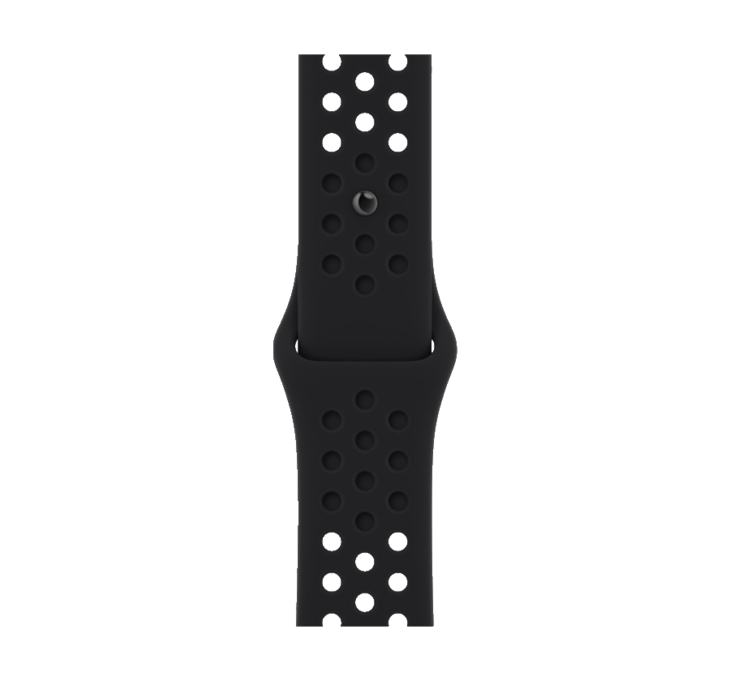 Apple Watch Armband 41mm Nike-sportband - Svart/Summit Vit