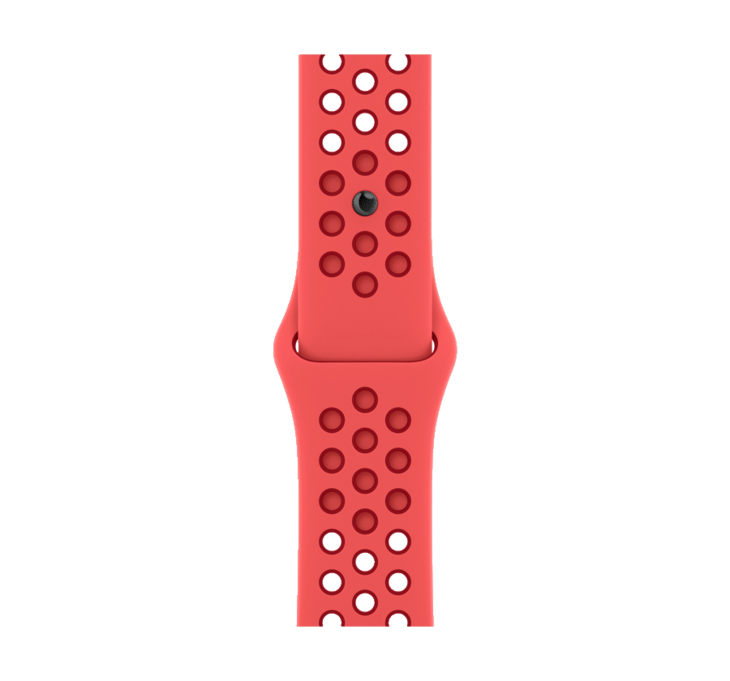 Apple Watch Armband 41mm Nike-sportband - Bright Crimson/Gym Red