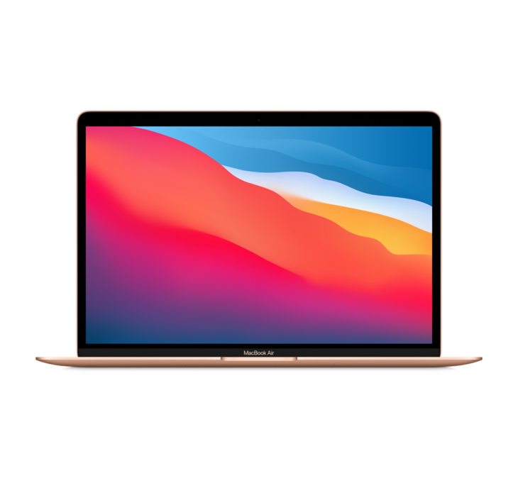 MacBook Air 13-tum, M1-chip 8-core, grafik 7-core, 16GB RAM, 512GB SSD, Guld