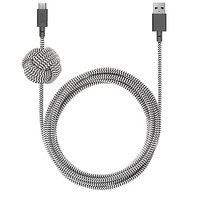 Native Union Night Cable USB-A - USB-C 3m Zebra