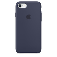 iPhone 8 Plus / 7 Plus Silicone Case - Midnattsblå