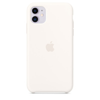 iPhone 11 Silikonskal - Vit