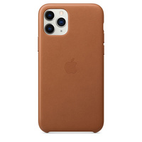 iPhone 11 Pro Läderskal - Sadelbrun