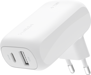 Belkin BoostCharge Dual 42 W USB-C-strömadapter Belkin BoostCharge Dual 42 W USB-C-strömadapter