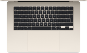 MacBook Air 15-tum, M5 10-core, grafik 10-core, 24GB RAM, 512GB SSD, Stj&auml;rnglans