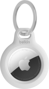 Belkin Secure Holder - Nyckelring för Airtag - Vit Belkin Secure Holder - Nyckelring för Airtag - Vit