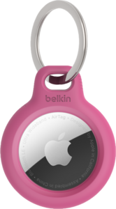 Belkin Secure Holder - Nyckelring för Airtag - Rosa Belkin Secure Holder - Nyckelring för Airtag - Rosa