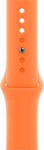 Apple Watch Armband 45mm Sportband - Klarorange Apple Watch Armband 45mm Sportband - Klarorange