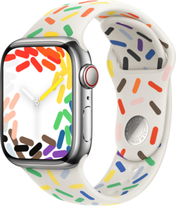 Apple Watch 41mm Sportband - Pride Edition - S/M Apple Watch 41mm Sportband - Pride Edition - S/M