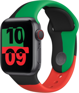Apple Watch 40mm Sportband - Black Unity - S/M Apple Watch 40mm Sportband - Black Unity - S/M