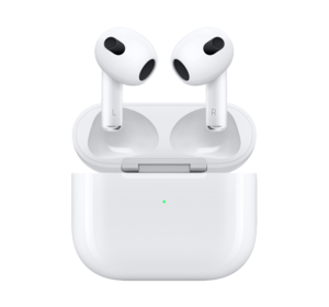 AirPods, tredje generationen med lightning-etui