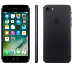 iPhone 7 i svart eller gagatsvart
