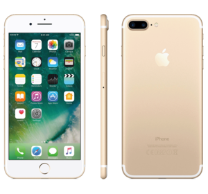 iPhone 7 i färgen guld
