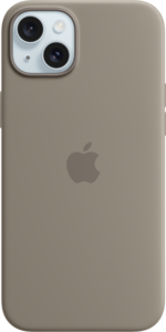 iPhone 15 Plus Silikonskal med MagSafe - Lera iPhone 15 Plus Silikonskal med MagSafe - Lera