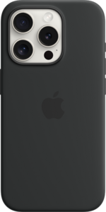 iPhone 15 Pro Silikonskal med MagSafe - Svart iPhone 15 Pro Silikonskal med MagSafe - Svart