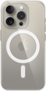 iPhone 15 Pro Max Transparent skal med MagSafe iPhone 15 Pro Max Transparent skal med MagSafe