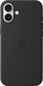 iPhone 16 Plus Silikonskal med MagSafe - Svart iPhone 16 Plus Silikonskal med MagSafe - Svart