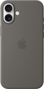 iPhone 16 Plus Silikonskal med MagSafe - Granitgrå iPhone 16 Plus Silikonskal med MagSafe - Granitgrå