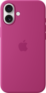 iPhone 16 Plus Silikonskal med MagSafe - Lila fuchsia iPhone 16 Plus Silikonskal med MagSafe - Lila fuchsia