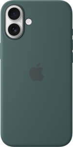 iPhone 16 Plus Silikonskal med MagSafe - Blågrön iPhone 16 Plus Silikonskal med MagSafe - Blågrön