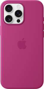 iPhone 16 Pro Max Silikonskal med MagSafe - Lila fuchsia iPhone 16 Pro Max Silikonskal med MagSafe - Lila fuchsia