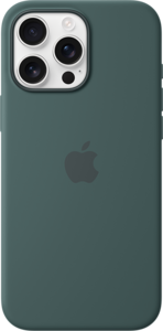 iPhone 16 Pro Max Silikonskal med MagSafe - Blågrön iPhone 16 Pro Max Silikonskal med MagSafe - Blågrön
