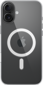 iPhone 16 Plus Transparent skal med MagSafe iPhone 16 Plus Transparent skal med MagSafe