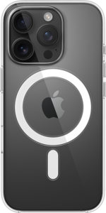 iPhone 16 Pro Transparent skal med MagSafe iPhone 16 Pro Transparent skal med MagSafe