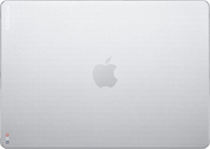 DECODED RECYCLED PLASTIC FRAME SNAP ON CASE FOR MACBOOK AIR 13 M2 - FROSTED WHITE DECODED RECYCLED PLASTIC FRAME SNAP ON CASE FOR MACBOOK AIR 13 M2 - FROSTED WHITE
