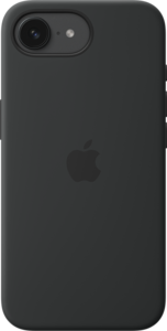 iPhone 16e Silikonskal med MagSafe - Svart iPhone 16e Silikonskal med MagSafe - Svart