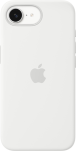 iPhone 16e Silikonskal med MagSafe - Vit iPhone 16e Silikonskal med MagSafe - Vit
