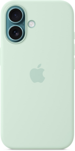 iPhone 16 Silikonskal med MagSafe - Akvamarin iPhone 16 Silikonskal med MagSafe - Akvamarin