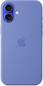 iPhone 16 Plus Silikonskal med MagSafe - Blåviolett iPhone 16 Plus Silikonskal med MagSafe - Blåviolett