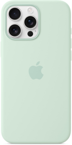 iPhone 16 Pro Max Silikonskal med MagSafe - Akvamarin iPhone 16 Pro Max Silikonskal med MagSafe - Akvamarin