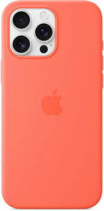 iPhone 16 Pro Max Silikonskal med MagSafe - Mandarin iPhone 16 Pro Max Silikonskal med MagSafe - Mandarin