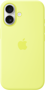 iPhone 17 Silikonskal med MagSafe - Neongul iPhone 17 Silikonskal med MagSafe - Neongul