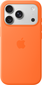 iPhone 17 Pro Silikonskal med MagSafe - Orange iPhone 17 Pro Silikonskal med MagSafe - Orange