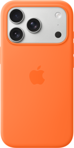 iPhone 17 Pro Max Silikonskal med MagSafe - Orange iPhone 17 Pro Max Silikonskal med MagSafe - Orange