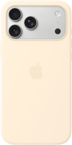 iPhone 17 Pro Max Silikonskal med MagSafe - Vanilj