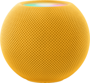 HomePod mini i gul färg