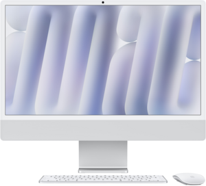 iMac 24-tum, M4 10-core, grafik 10-core, 16GB RAM, 256GB SSD, med Nanotexturglas, Silver iMac 24-tum, M4 10-core, grafik 10-core, 16GB RAM, 256GB SSD, med Nanotexturglas, Silver