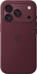 iPhone 18 Pro Silikonskal med MagSafe - Bourgogne