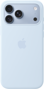 iPhone 18 Pro Max Silikonskal med MagSafe - Krispigt bl&aring;