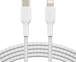 Belkin BoostCharge USB-C till Lightning - Flätad (1m) Belkin BoostCharge USB-C till Lightning - Flätad (1m)