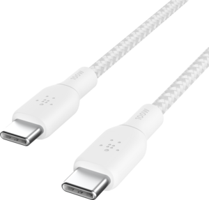 Belkin BoostCharge USB-C till USB-C - 100 W - Flätad (3m) Belkin BoostCharge USB-C till USB-C - 100 W - Flätad (3m)