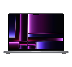 MacBook Pro 16-tum i färgen rymdgrå